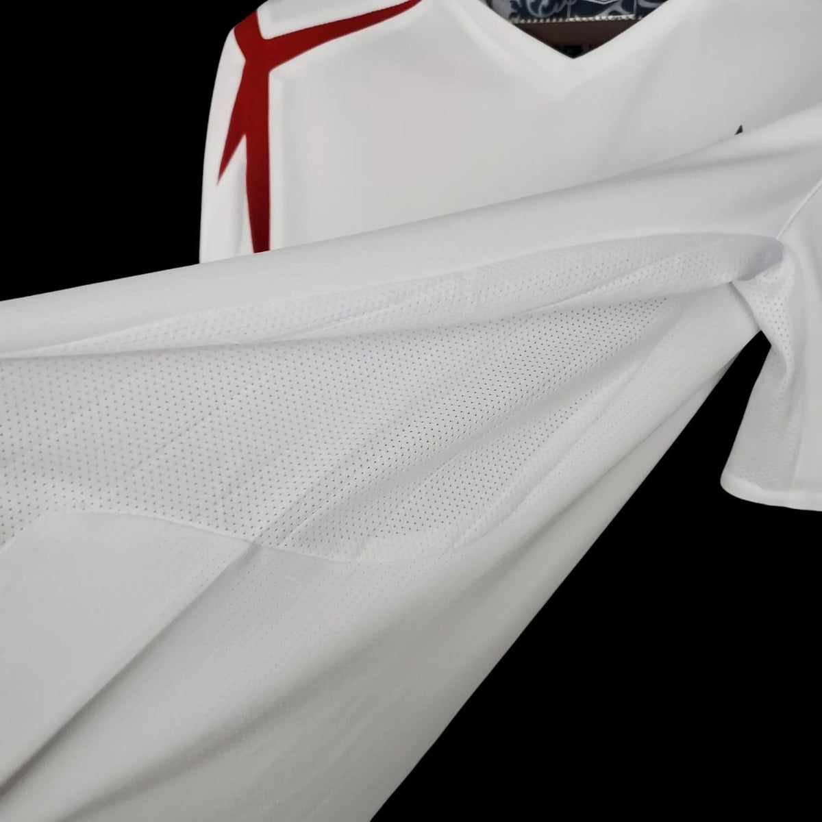 Maillot Angleterre 2006 version fan — vue detail