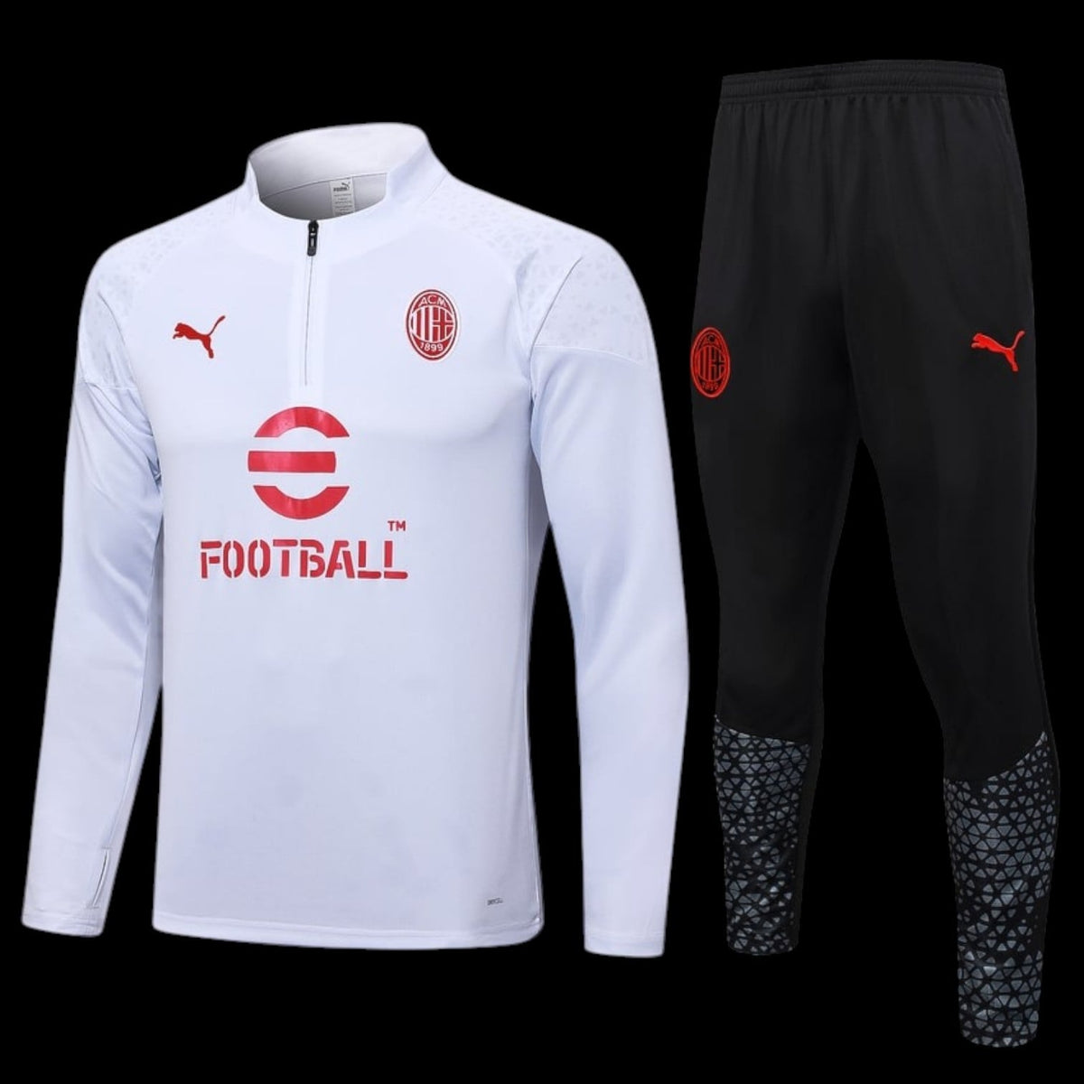 Maillot Milan AC Training version fan — vue face