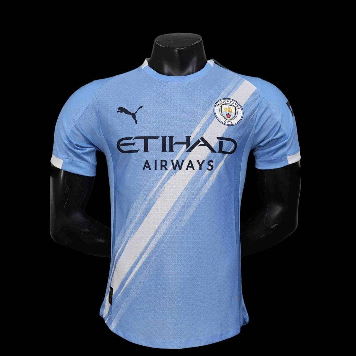 Maillot Manchester City 25/26 version joueur — vue face