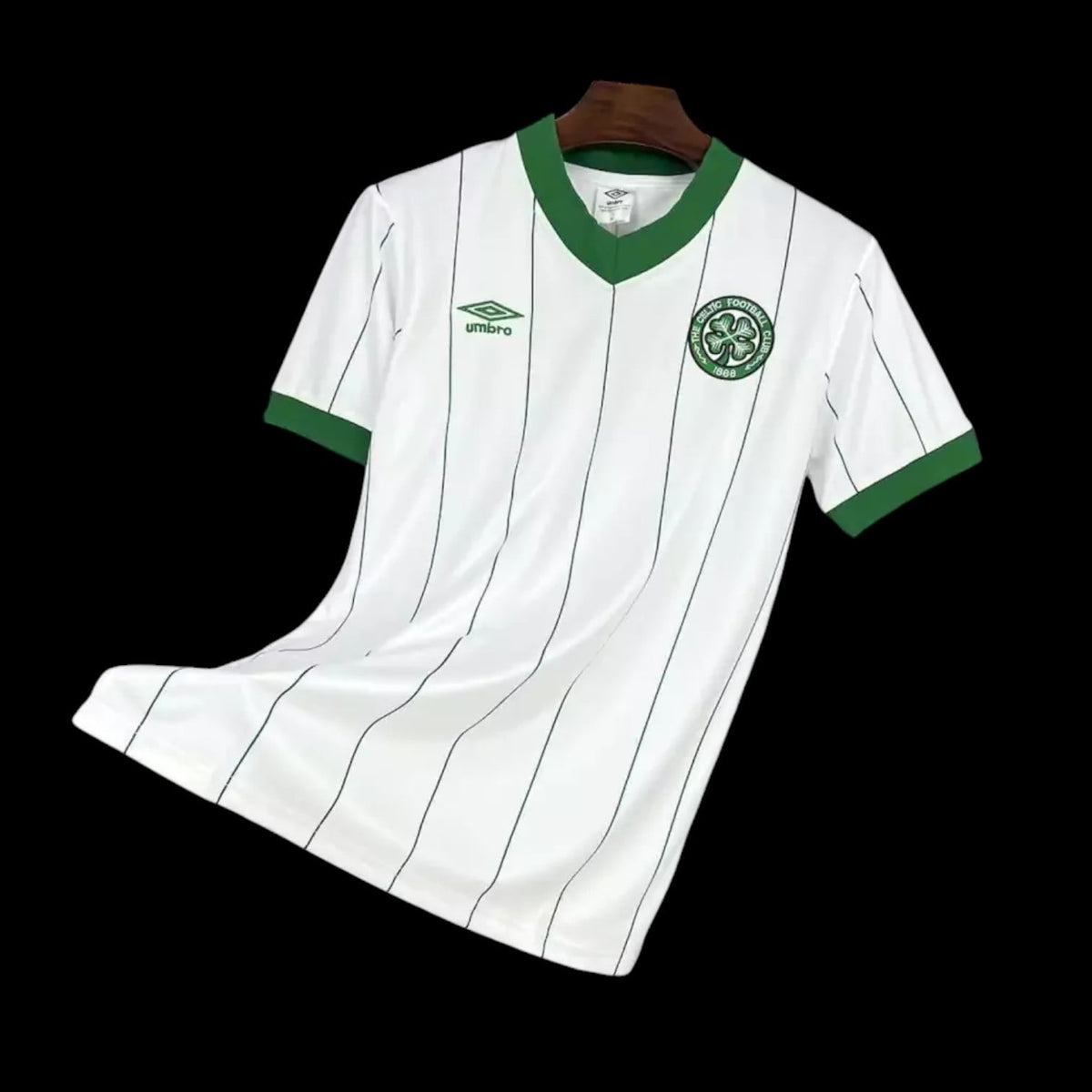 Maillot Celtic Glasgow 84/86 version fan — vue face