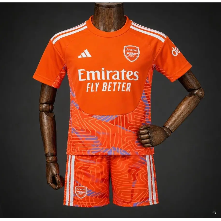 Kit Enfant Arsenal Gardien 26/27 Orange