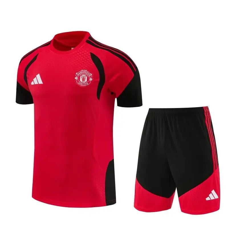 Kit Entraînement Manchester United 26/27 Domicile Manches Courtes