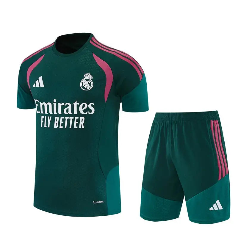 Kit Entraînement Real Madrid Domicile 26/27 Manches Courtes