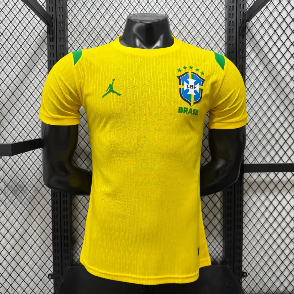 Brésil Coupe Du Monde 2026 Pré Match Jaune