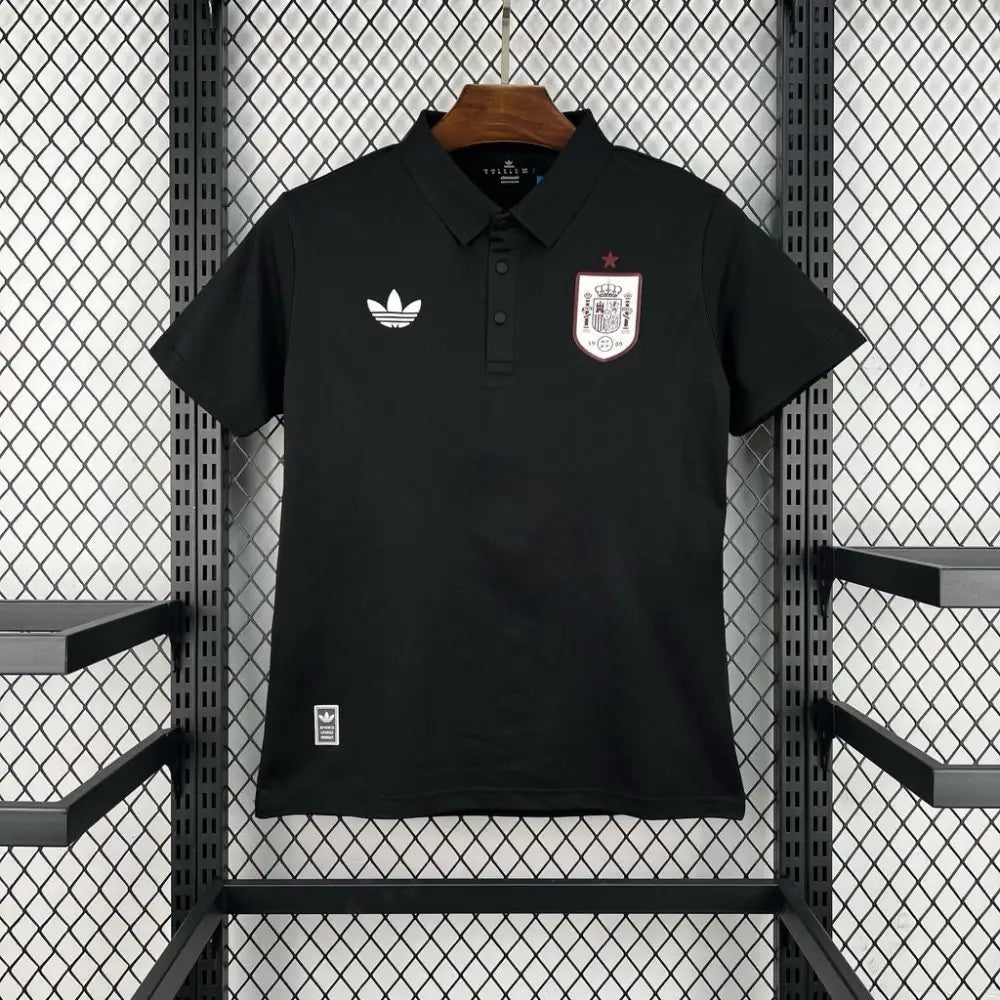 Espagne Coupe Du Monde 2026 Polo Noir