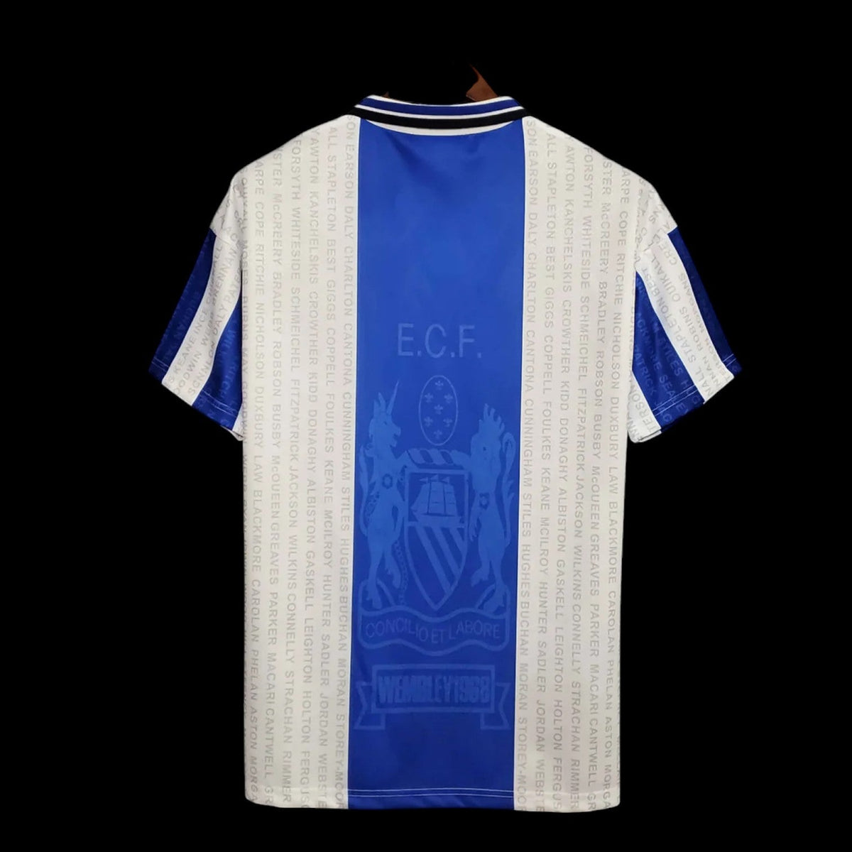 Maillot Manchester United 94/96 version fan — vue dos