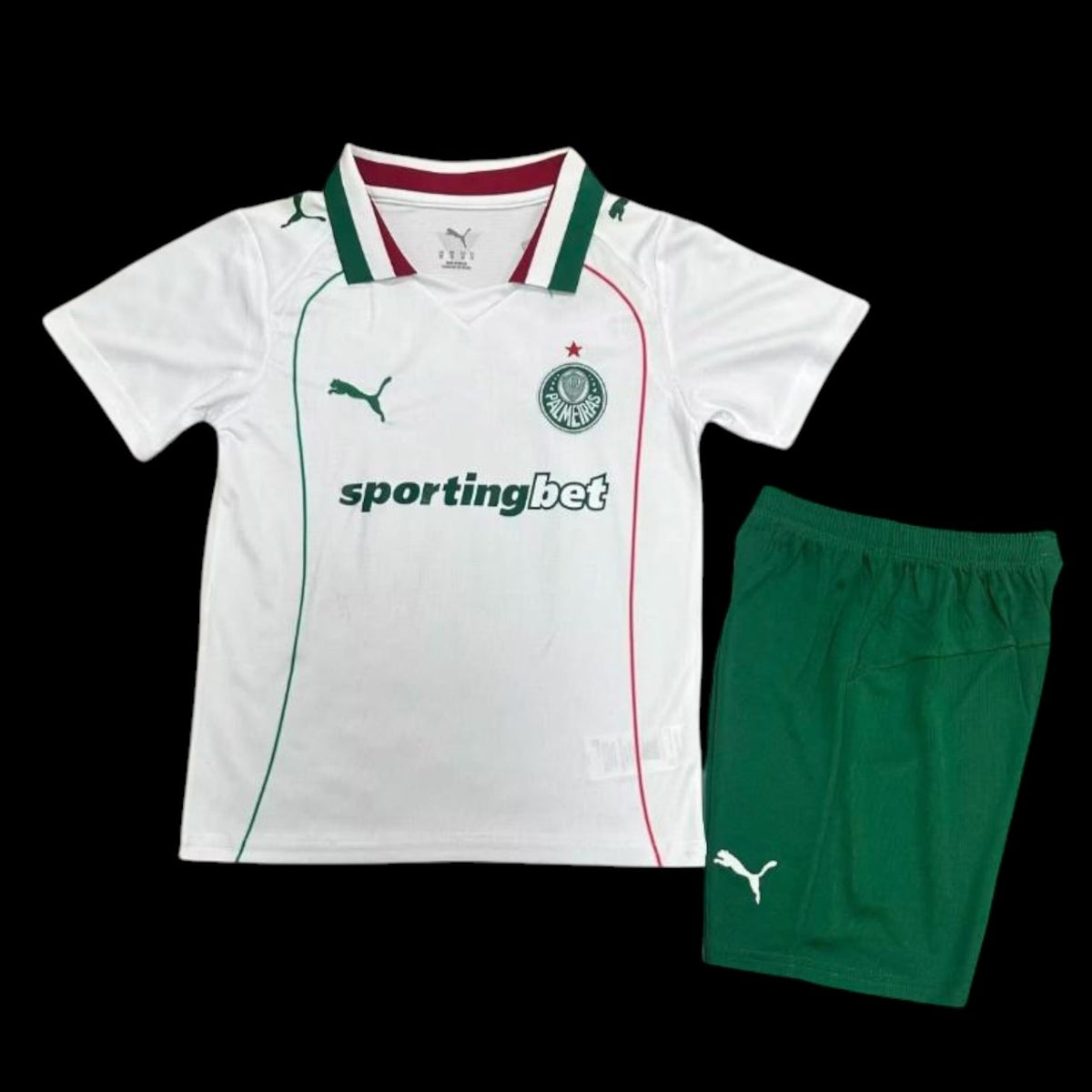 Maillot enfant Palmeiras 26/27 version fan — vue face