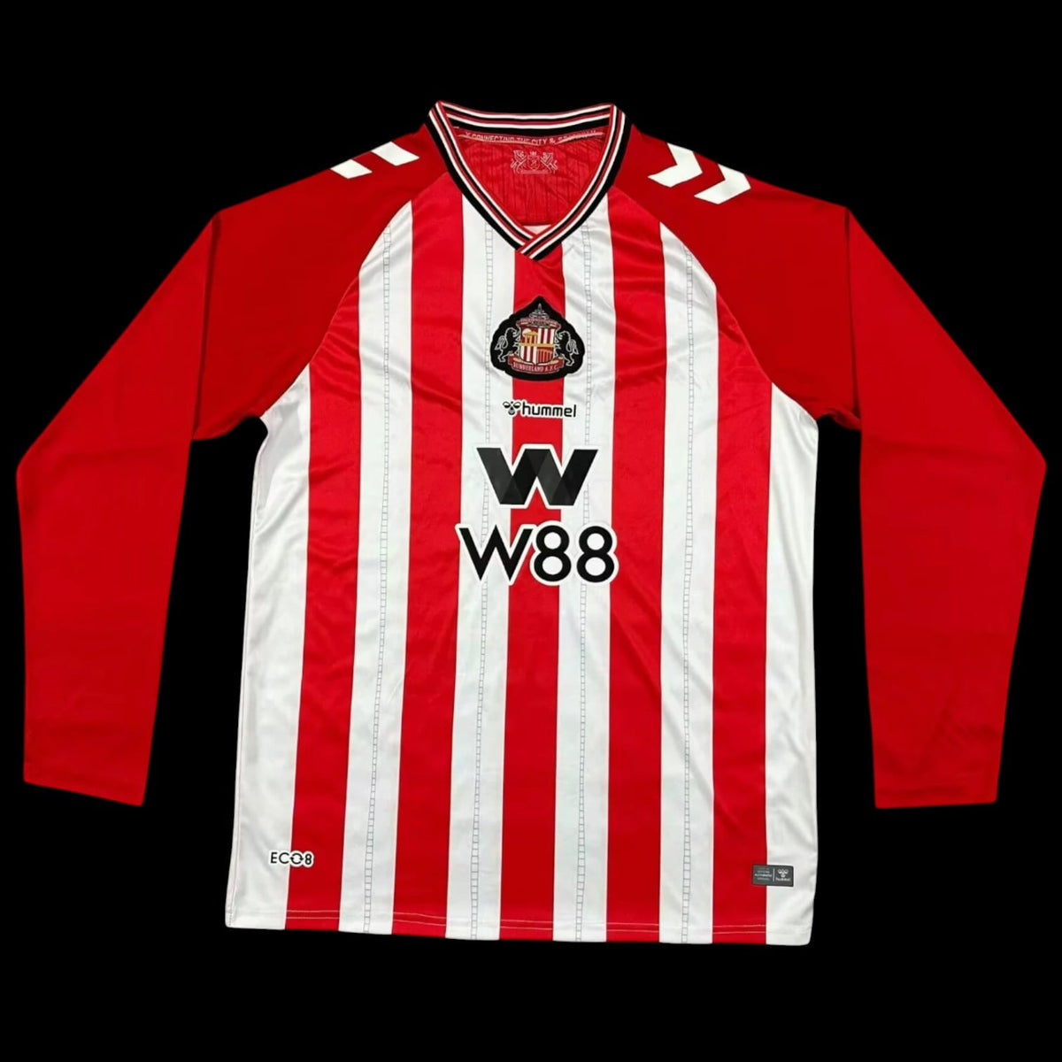 Maillot manches longues Sunderland 25/26 version fan — vue face